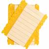 Label carrier cable tags with laminate 59x25mm Yellow